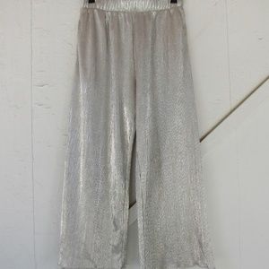 Xhilaration Silver Lame Pants